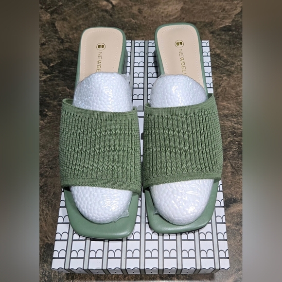 Women's Knit Mule Sandals #938 - Picture 9 of 14